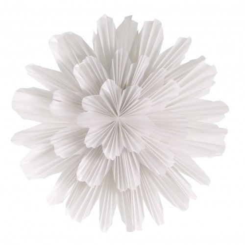 Watt&Veke - Papierstern Snöblomma - 44 cm Weiss